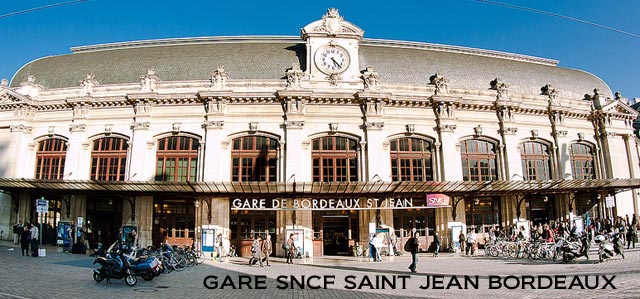Gare SNCF Bordeaux Saint Jean
